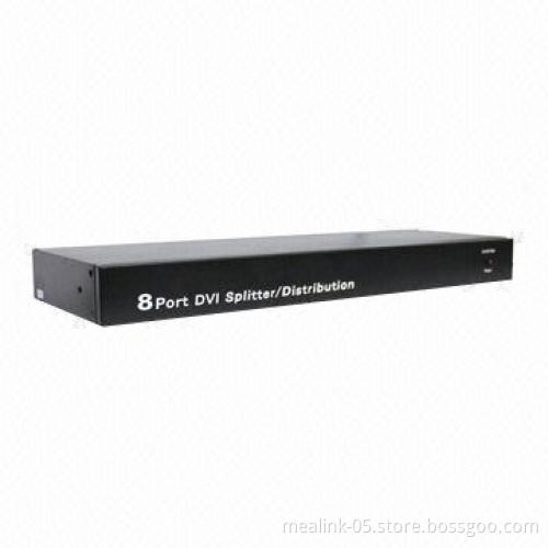 DVI Splitter 1 x 8, 1 to 8 DVI-D Splitter, Supports 1080p